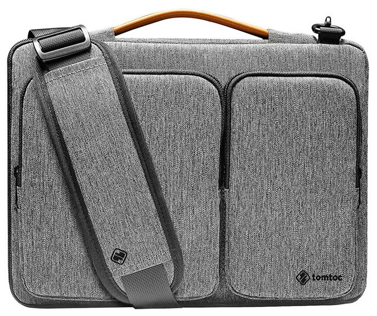 Tomtoc для ноутбуков 13-13.3 сумка Versatile Laptop Shoulder Bag A42 Gray