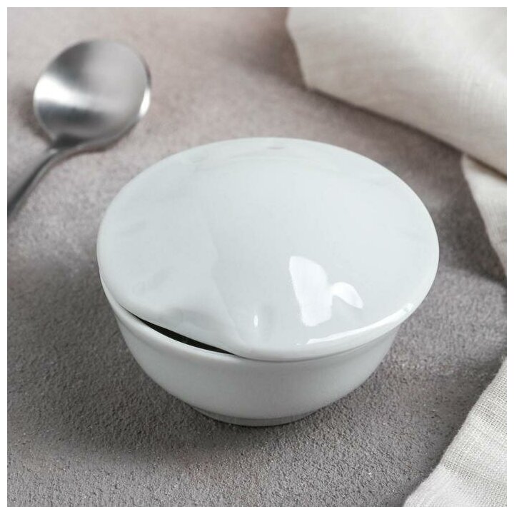 фото Горчичница «Романс», 60 мл, с крышкой