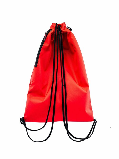 Рюкзак для бассейна, плавания, спорта, мешок для обуви с карманом 330х440 мм (оксфорд 600, красный), Tplus