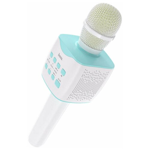 Микрофон караоке блютуз Hoco BK5 голубой zal 159200₽