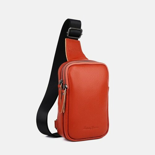 Рюкзак  слинг , коричневый