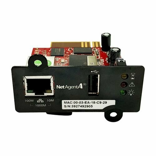 Адаптер SNMP POWERCOM DA807 1-port Internal NetAgent USB powercom snmp adapter da 807 with usb port