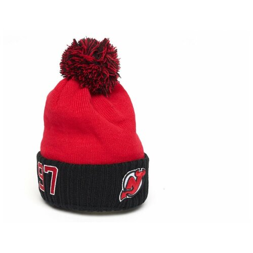 фото 59286 шапка atributika & club new jersey devils №97 р. 55-58 (красный)