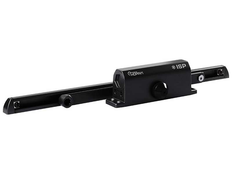 Доводчик дверной Нора-М 440 Slider ISPARUS, 70-130 кг, Черный (18946)