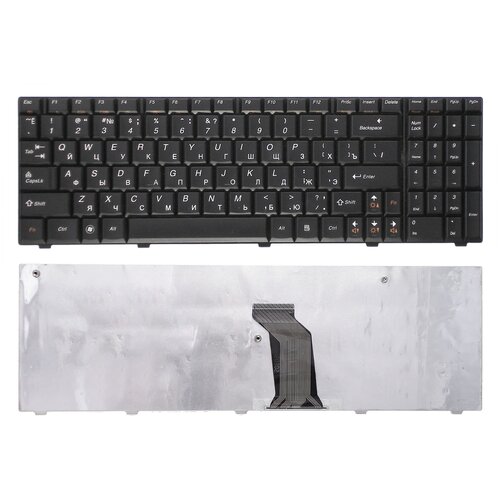 Клавиатура для ноутбука Lenovo G560 G565 черная 1098₽
