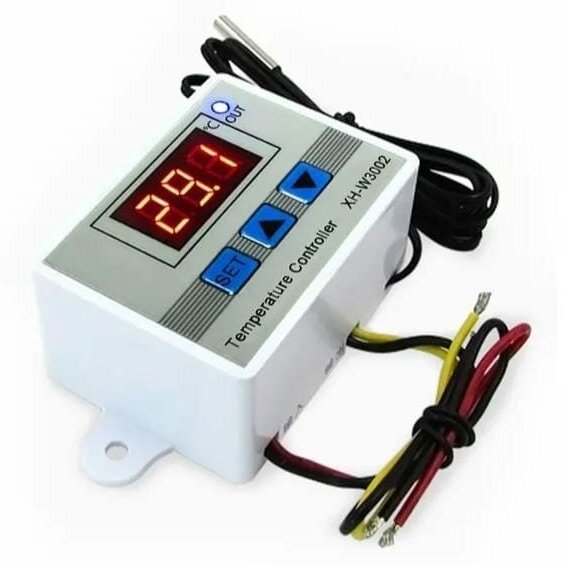 Терморегулятор/термостат XH-W3002 до 1500Вт, белый