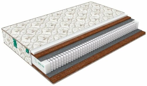 Матрас Sleeptek Perfect FoamStrong Cocos, 80x190 см, пружинный