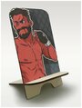 Подставка для телефона c рисунком УФ игры UFC 4 (бои MMA, Хабиб, Котор МакГрегор, бокс, кикбоксинг, борьба) - 344
