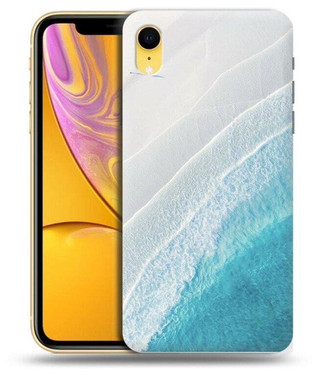 Дизайнерский силиконовый чехол для Айфон XR / Iphone Xr Океан