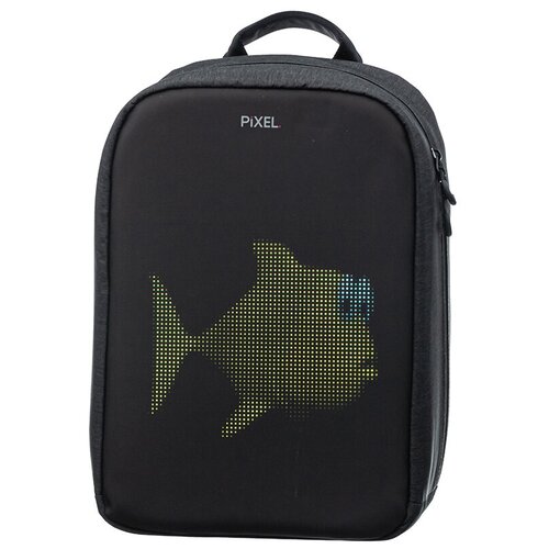 фото Рюкзак с led-дисплеем pixel max (серый)