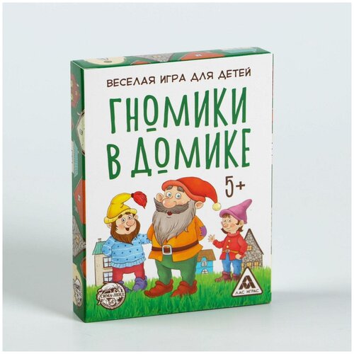 Настольная игра Гномики в домике, 36 карточек (1 шт.)