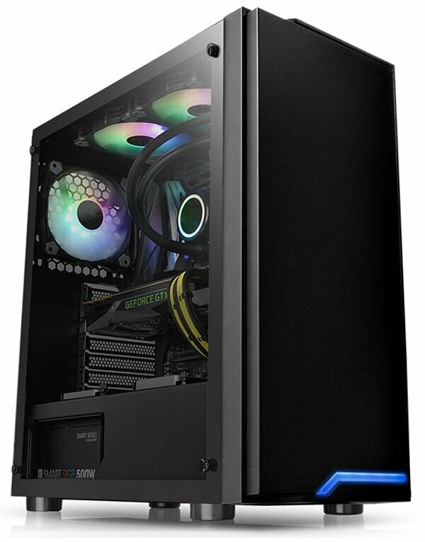 Корпус Thermaltake H100 TG CA-1L4-00M1WN-02