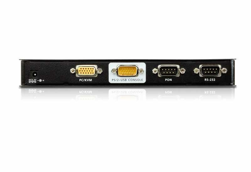 KVM-переключатель PS2 USB 1PORT IP VGA CN8000A-AT-G ATEN - фото №6