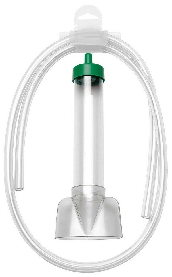 Ferplast сифон для чистки грунта маленький BLU 9025 (26 см) - фото №1