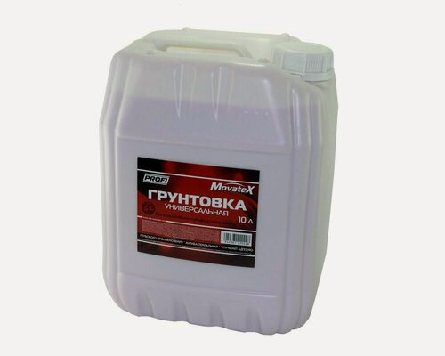 Изображение товара Movatex Грунтовка PROFI универсальная 10л Т02300