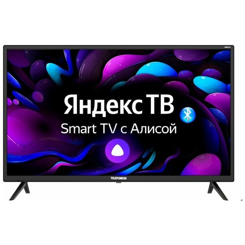 Телевизор LED Telefunken 315 TF-LED32S14T2S ЯндексТВ черный HD READY 50Hz DVB-T2 DVB-C DVB-S DVB-S2 USB WiFi Smart TV RUS 3249000₽