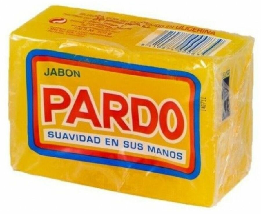 Мыло пардо хозяйственное jabon pardo 300г. Испания