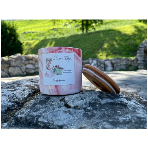 Ароматическая свеча с посланием внутри 