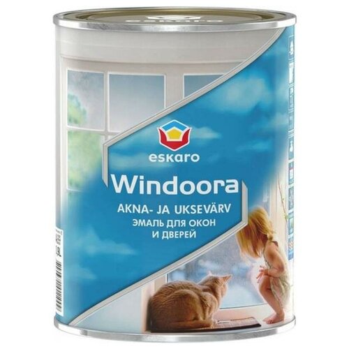 Эмаль Eskaro Windoora Plus 0.9л ESE004