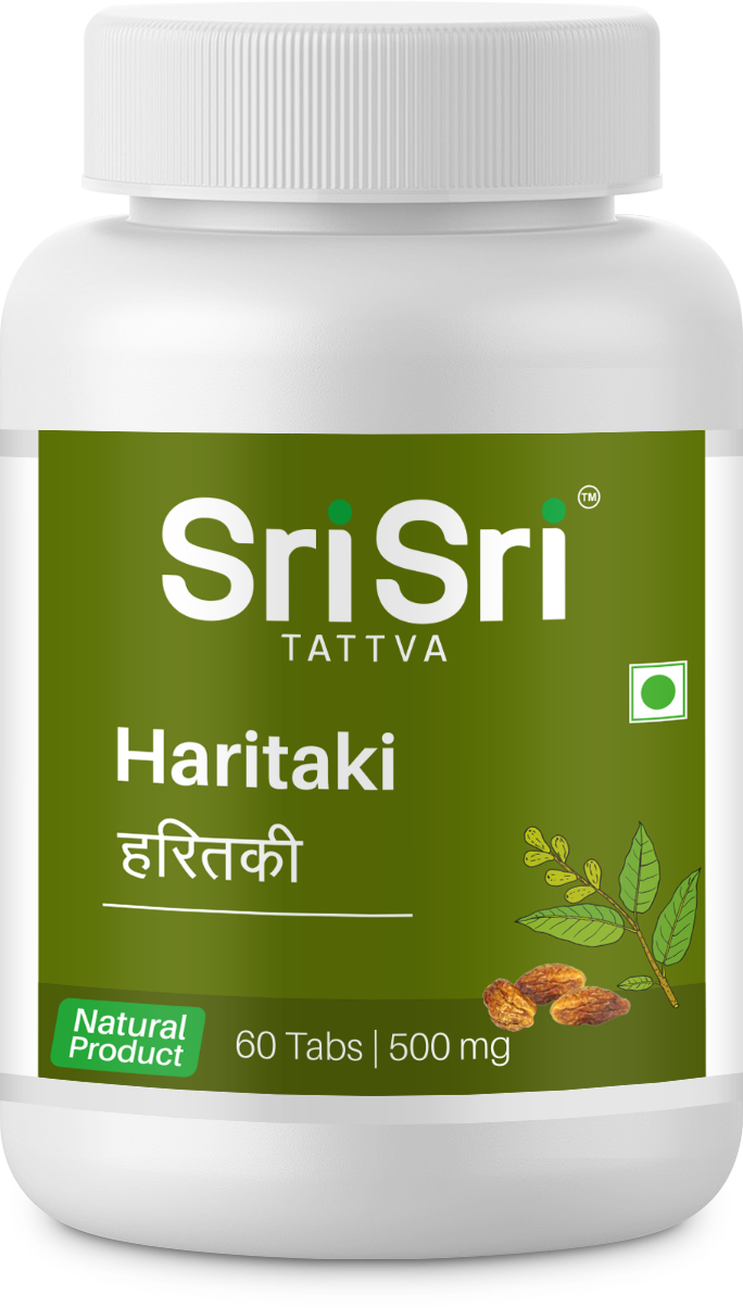 Харитаки Шри Шри Таттва (Haritaki Sri Sri Tattva) для омоложения организма, для нервной системы, антиоксидант, 60 таб.