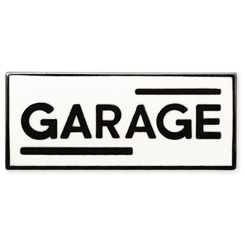 Значок белый Garage