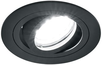 Встраиваемый светильник Feron DL2811 40528, G5.3, кол-во ламп:1шт., Черный