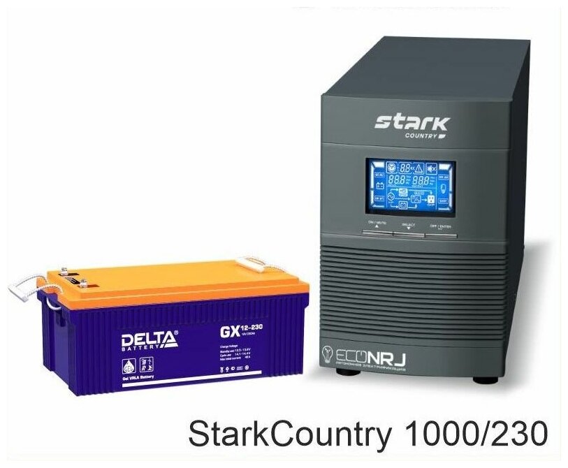 Stark Country 1000 Online, 16А + Delta Gx 12230