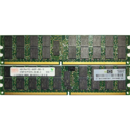 Оперативная память 4 ГБ 800 МГц 2Rx4 PC2-6400P HYMP151P72CP4-S5