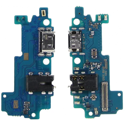 Шлейф для Samsung A315F (A31) плата системный разъем/разъем гарнитуры/микрофон