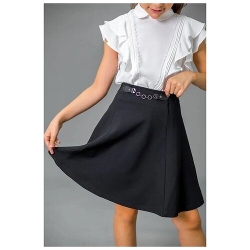 Школьная юбка Deloras, размер 140, серый