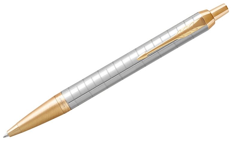 2143643 Ручка шариковая Parker "IM Premium Pearl GT" синяя, 1,0мм, подар. уп.