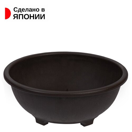 Горшок для цветов / Вазон круглый 3 л, Д30х11.5 см Yamato