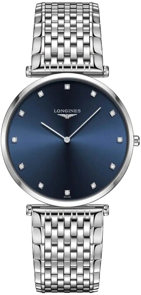 Наручные часы LONGINES La Grande Classique de Longines, серебряный, синий