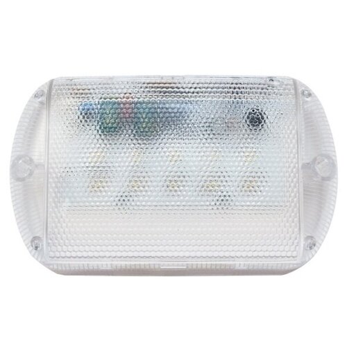 Светильник светодиодный 6Вт 700Лм IP40 с опт-акуст. датчиком антивандал. противосьемные заглушки Актей СА-5006