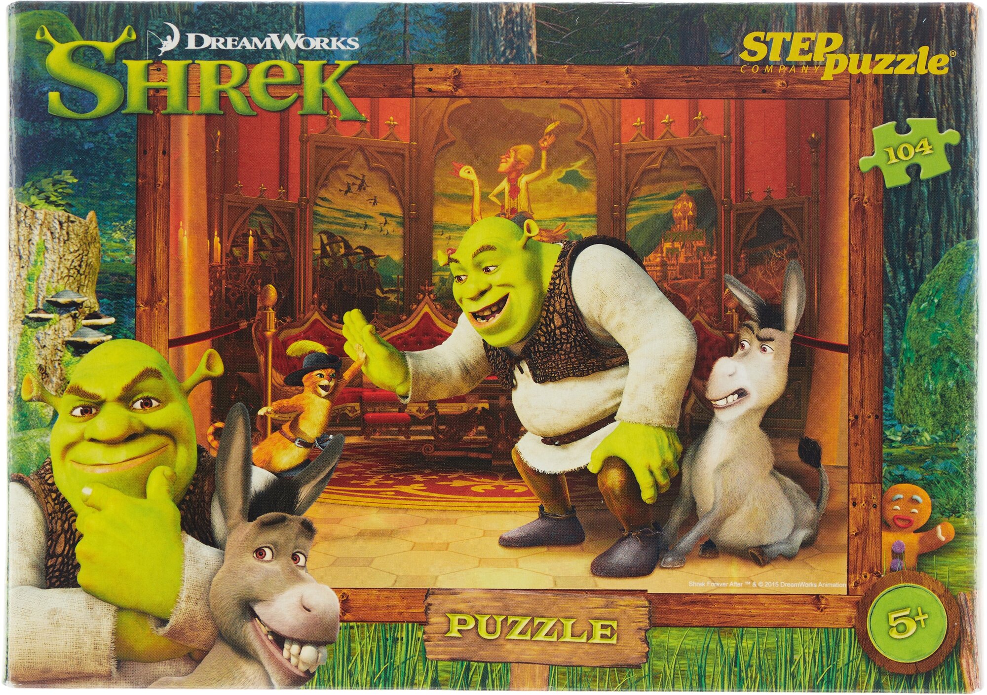 Мозаика "puzzle" 104 "Shrek" (Dreamworks, Мульти)