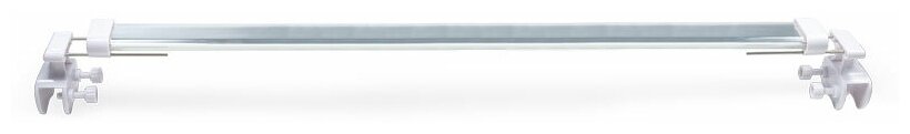Светильник 298Dee светодиодный, с двумя опорами, 16Вт, 600*40*12мм, серия ICEBERG - фотография № 2