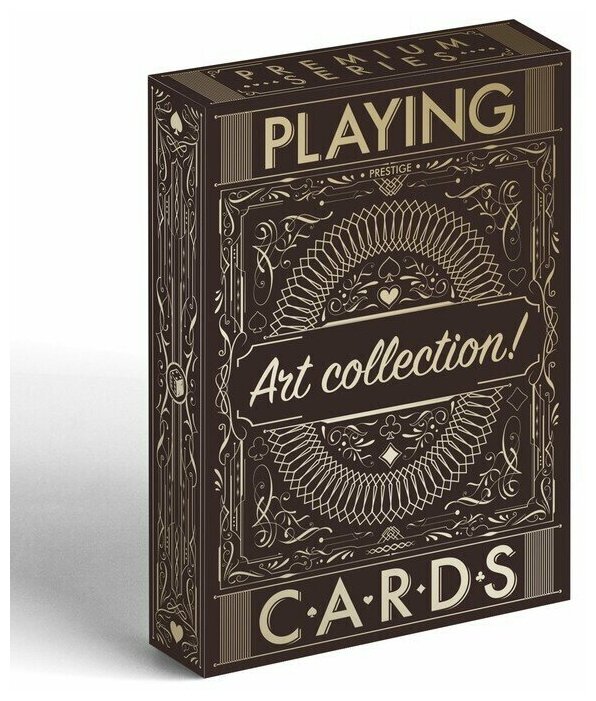 Подарочный набор 2 в 1 «Playing cards. Art collection», 54 карты, кубики - фотография № 10