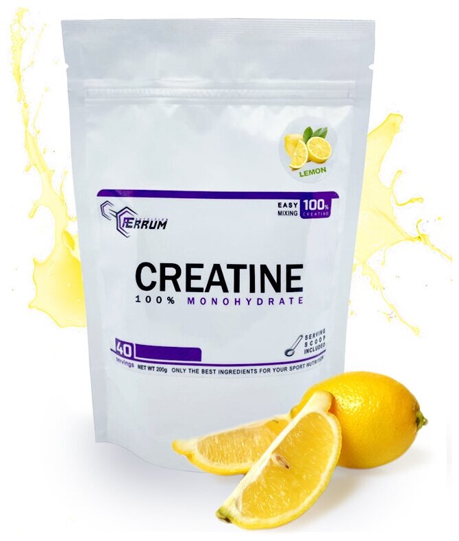   (Creatine Monohydrate) Ferrum Nutrition / , 200 (40 )