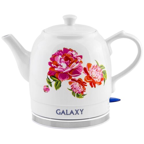 Чайник GALAXY LINE GL0503, белый чайник электрический galaxy gl0503