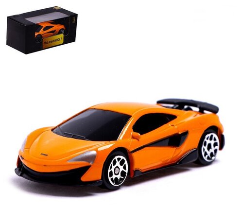 Машина металлическая McLaren 600LT, 1:64, цвет жёлтый (1 шт.)