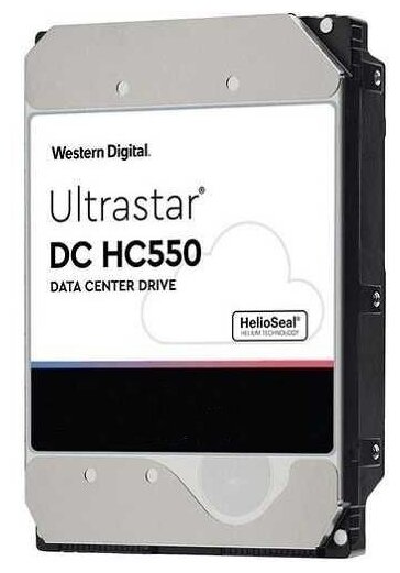 Western Digital Жесткий диск WD Original SAS 3.0 18Tb 0F38353 WUH721818AL5204 Ultrastar DC HC550 (7200rpm) 512Mb 3.5