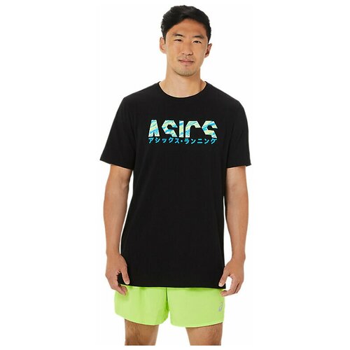 Футболка/Asics/2031C993-002/COLOR INJECTION TEE/черный/M