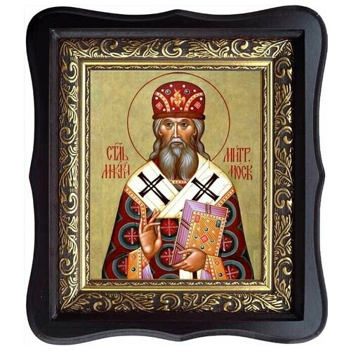 Макарий Московский и всея Руси, святитель, митрополит. Икона на холсте.