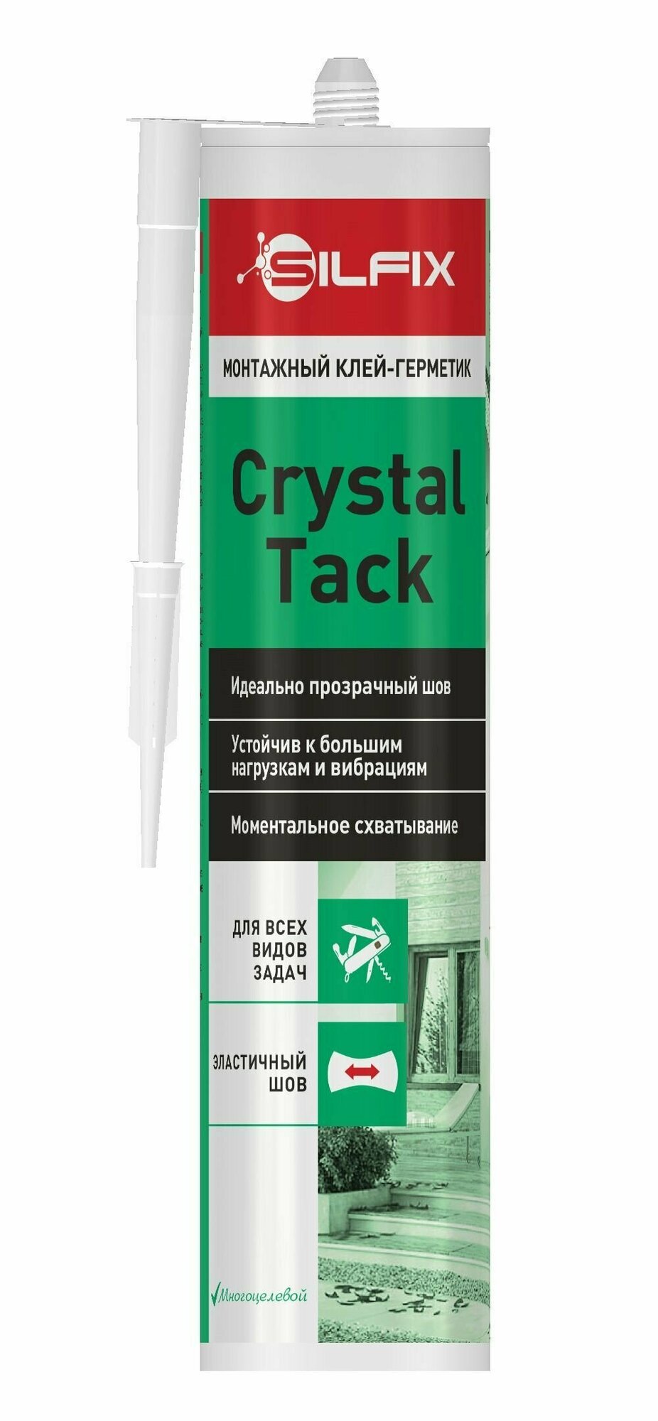 фото Клей герметик HYBRID BOND CRYSTAL TACK