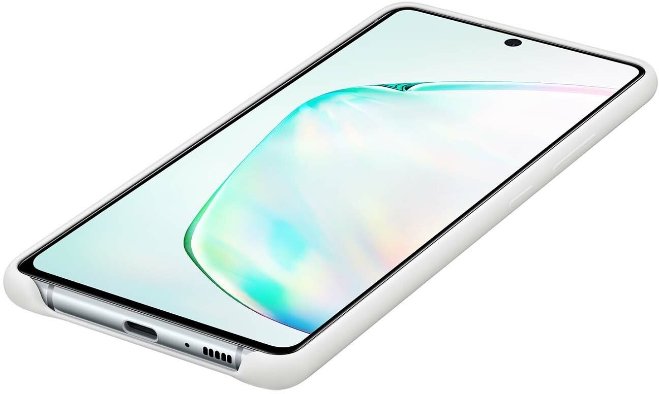 Чехол (клип-кейс) SAMSUNG Silicone Cover, для Samsung Galaxy S10 Lite, черный [ef-pg770tbegru] - фото №3