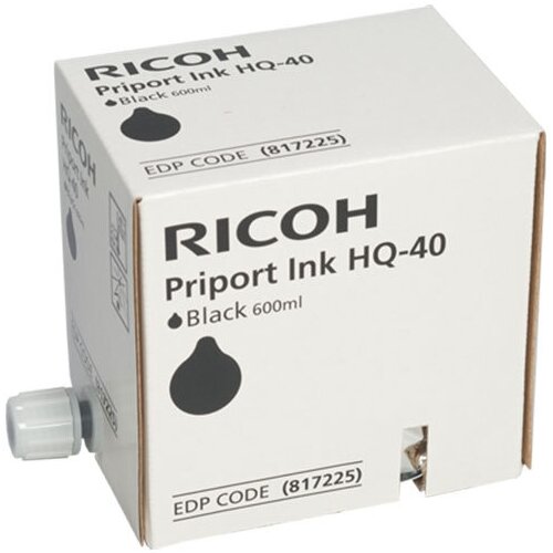 Ricoh 817225(893188) Чернила тип HQ40 (5 по 600 мл) {Ricoh Priport JP4500/DX4542/4545/DD4450} чернила ricoh type hq40 black 817225