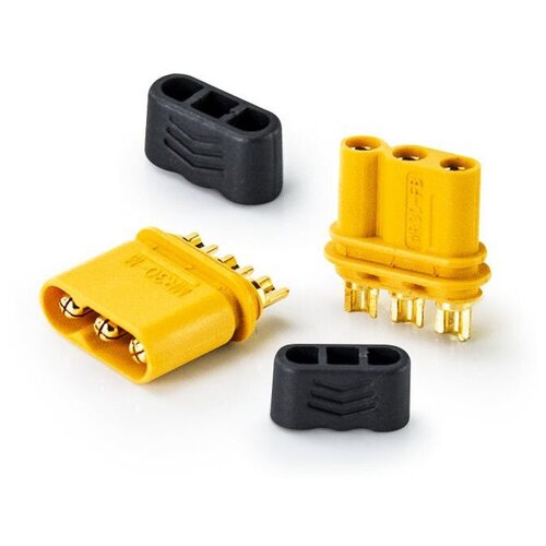 Позолоченный разъем в пластиковом корпусе MR30 папа, мама RCL-MR30