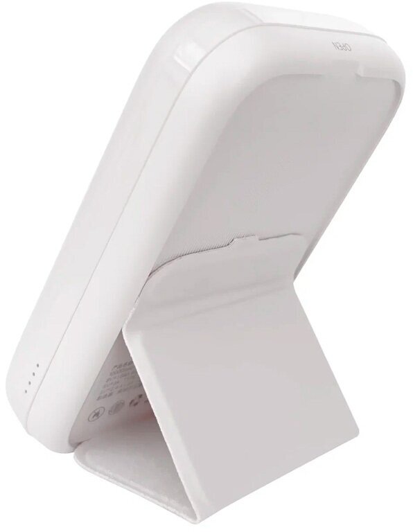 Внешний аккумулятор Power Bank от суббренда Xiaomi SOLOVE W13 10000mAh Magnetic MagSafe 20W, White - фотография № 9
