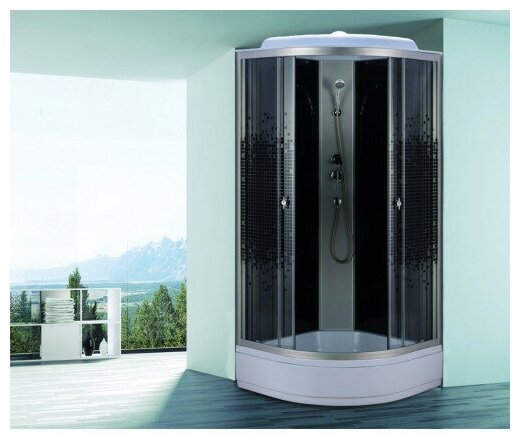 фото Душевая кабина Niagara NG-3504-14 средний поддон
