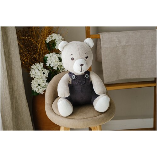 Мягкая игрушка Медведь в комбинезоне